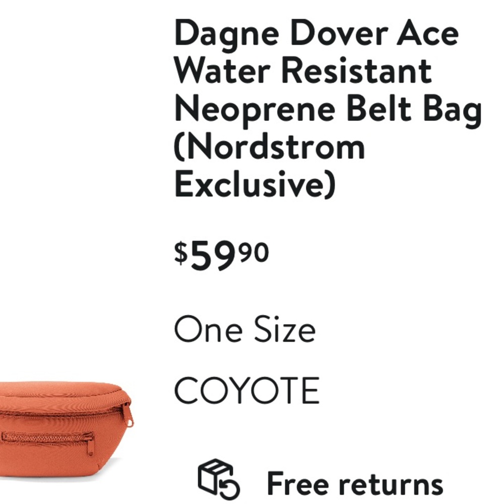 Dagne Dover Coyote Crossbody Bag